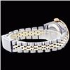 Image 2 : Rolex Men's 2Tone 14K Gold/ SS, QuickSet, Arabic Dial Diamond Bezel - REF#485X5G
