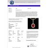 Image 3 : Natural 2.0 CTW Ruby & Micro Pave Diamond Necklace Solitaire Halo 18K Gold - 20668-REF#47N3G