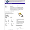 Image 3 : Genuine 1.06 CTW Certified Intense Yellow Genuine Diamond Solitaire Engagement Gold - 36526-REF#85R2