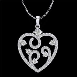 Natural 1.15 CTW Micro Pave Diamond Certified Designer 14K Gold - 20390-REF#71V9F