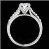 Image 2 : Genuine 1.25 CTW Certified G-I Genuine Diamond Solitaire Bridal Ring Gold - 34819-REF#98H3R