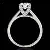 Image 2 : Genuine 2.0 CTW Certified G-I Genuine Diamond Solitaire Bridal Ring Gold - 34853-REF#326H5R