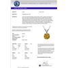 Image 3 : Genuine 1.0 CTW Certified Intense Yellow Genuine Diamond Solitaire Necklace Gold - 33190-REF#79M2H