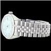 Image 3 : Rolex Men's Stainless Steel, QuickSet, Diamond Dial Fluted Bezel - REF#370R9X
