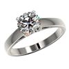 Image 2 : Genuine 1.55 CTW Certified H-I Quality Genuine Diamond Solitaire Engagement Ring Gold - 36545-REF#26