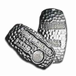 One piece 1 kilo 0.999 Fine Silver Bar Tombstone Silver Nugget