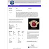 Image 3 : Genuine 1.50 CTW Ruby & Micro Pave Diamond Certified Pave Halo Ring 18K Gold - 20767-REF#69F5M