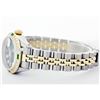 Image 3 : Rolex Ladies 2Tone 14K Gold/ Stainless Steel, Diam Dial & Diam/Emerald Bezel, Saph Crystal - REF#321