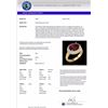 Image 3 : Genuine 4.50 CTW Garnet & Micro Pave Diamond Certified Ring 18K Gold - 20917-REF#69M3H