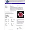 Image 3 : Natural 6.0 CTW Ruby & Micro Pave Halo Diamond Certified Ring Solitaire 18K Gold - 23102-REF#53X2A