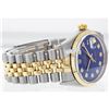 Image 2 : Rolex Men's 2Tone 14K Gold/ SS, QuickSet, Diamond Dial Fluted Bezel - REF#343W6Z