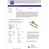 Image 3 : Genuine 0.50 CTW Certified Intense Yellow Diamond Solitaire Engagement Ring Gold - 32863-REF#37G8W