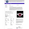 Image 3 : Genuine 2.0 CTW Ruby & Halo Diamond Micro Pave Ring Solitaire Bridal 18K Gold - 21641-REF#49Z3Y