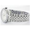 Image 2 : Rolex Ladies Stainless Steel, Diamond Dial & Diamond Bezel, Saph Crystal - REF#376A4M