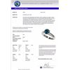 Image 3 : Genuine 1.57 CTW Certified Intense Blue Genuine Diamond Solitaire Engagement Ring Gold - 36550-REF#1
