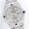Image 1 : Rolex Ladies Stainless Steel, Diam Dial & Diam/Sapphire Bezel, Saph Crystal - REF#338Y2N