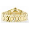 Image 2 : Rolex Men's 18K Yellow President, QuickSet, Diamond Dial & Diamond Bezel - REF#1232R7T