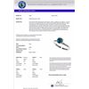 Image 3 : Genuine 1.05 CTW Certified Intense Blue Genuine Diamond Solitaire Engagement Ring Gold - 36414-REF#8