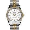 Image 1 : Rolex Ladies 2Tone 14K Gold/ Stainless Steel, Diamond Dial & Diamond Bezel, Saph Crystal - REF#321X8