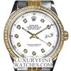 Image 2 : Rolex Ladies 2Tone 14K Gold/ Stainless Steel, Diamond Dial & Diamond Bezel, Saph Crystal - REF#321X8