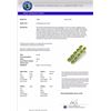 Image 3 : Natural 15.47 CTW Peridot & Diamond Certified Tennis Earrings Yellow Gold - 29486-REF#91H5R