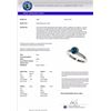 Image 3 : Genuine 1.08 CTW Certified Intense Blue Genuine Diamond Solitaire Engagement Ring Gold - 36522-REF#8