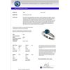 Image 3 : Genuine 1.25 CTW Certified Intense Blue Genuine Diamond Solitaire Engagement Ring Gold - 33006-REF#1