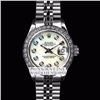 Image 3 : Rolex Men's Stainless Steel, QuickSet, Diamond Dial & Diamond Bezel - REF#458G2R