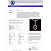 Image 3 : Genuine 2.0 CTW Garnet & Micro Pave Diamond Necklace Solitaire Halo 18K Gold - 20661-REF#47H3R