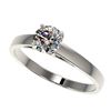 Genuine 0.75 CTW Certified H-I Quality Genuine Diamond Solitaire Engagement Ring Gold - 32971-REF#58