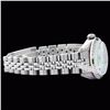 Image 2 : Rolex Men's Stainless Steel, QuickSet, Diam Dial & Diam/Emerald Bezel - REF#425V5H