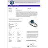 Image 3 : Genuine 1.57 CTW Certified Intense Blue Genuine Diamond Solitaire Engagement Ring Gold - 36550-REF#1