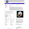 Image 3 : Natural 4.0 CTW Aquamarine & Micro Pave Diamond Certified Ring 18K Gold - 20906-REF#90X9A