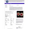 Image 3 : Natural 3.0 CTW Ruby & Micro Pave Diamond Certified Halo Earrings 18K Gold - 20170-REF#83A7N