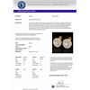 Image 3 : Natural 1.20 CTW Micro Pave Diamond Designer Earrings 18Kdouble Halo Gold - 20198-REF#102Z5Y
