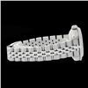 Image 3 : Rolex Men's Stainless Steel, QuickSet, Diamond Dial & Diamond Bezel - REF#469F3W