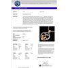 Image 3 : Genuine 3.0 CTW Citrine & Micro Pave Designer Inspired Heart Necklace 14K Gold - 22537-REF#94V5F