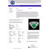 Image 3 : Natural 3.0 CTW Emerald & Micro Pave Diamond Halo Solitaire Bridal Ring 18K Gold - 20938-REF#57A8N