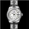 Image 2 : Rolex Men's Stainless Steel, QuickSet, Diamond Dial & Diamond Bezel - REF#458X2G