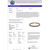 Image 3 : Natural 30.8 CTW Ruby & Diamond Certified Eternity Tennis Bracelet Gold - 29460-REF#121V2F