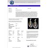 Image 3 : Natural 4.0 CTW Citrine & Micro Pave Diamond Certified Designer Earrings 18K Gold - 22452-REF#204A9N
