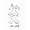 Image 1 : KEITH HARING: STACKED MEN.