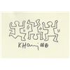Image 1 : KEITH HARING: BREAK DANCING MEN.