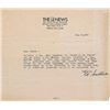 Image 1 : Ed Sullivan personal typed and signed letter.