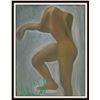Image 1 : MICHAEL JACKSON SIGNED PAINTING.