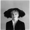 Image 1 : MARILYN MONROE WITH THE BLACK HAT 1958.