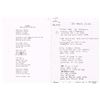 Image 1 : PHIL RAM: HANDWRITING LYRICS TO JET PLANE.