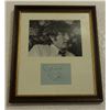 Image 1 : JOHN LENNON SIGNED CARD FRAMED.