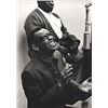 Image 1 : RAY CHARLES BILL RAY SIGNED SILVER GELATIN PRINT.