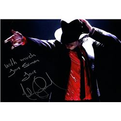 MICHAEL JACKSON SIGNED 'DANGEROUS ON STAGE'